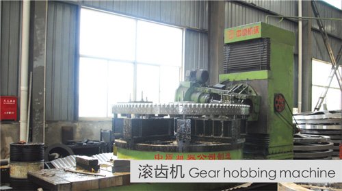 Gear hobbing machine